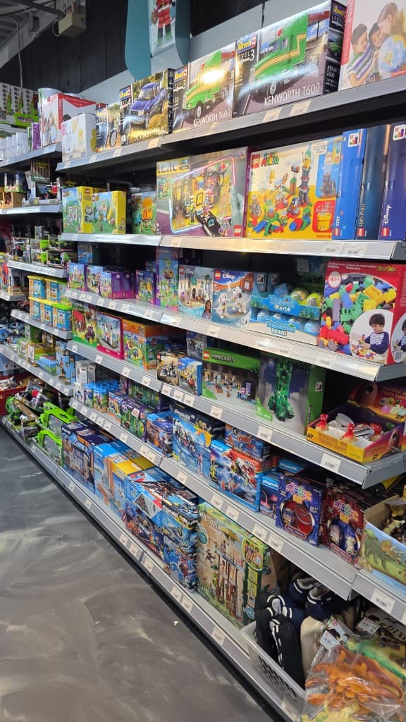 Speelgoed in de winkel