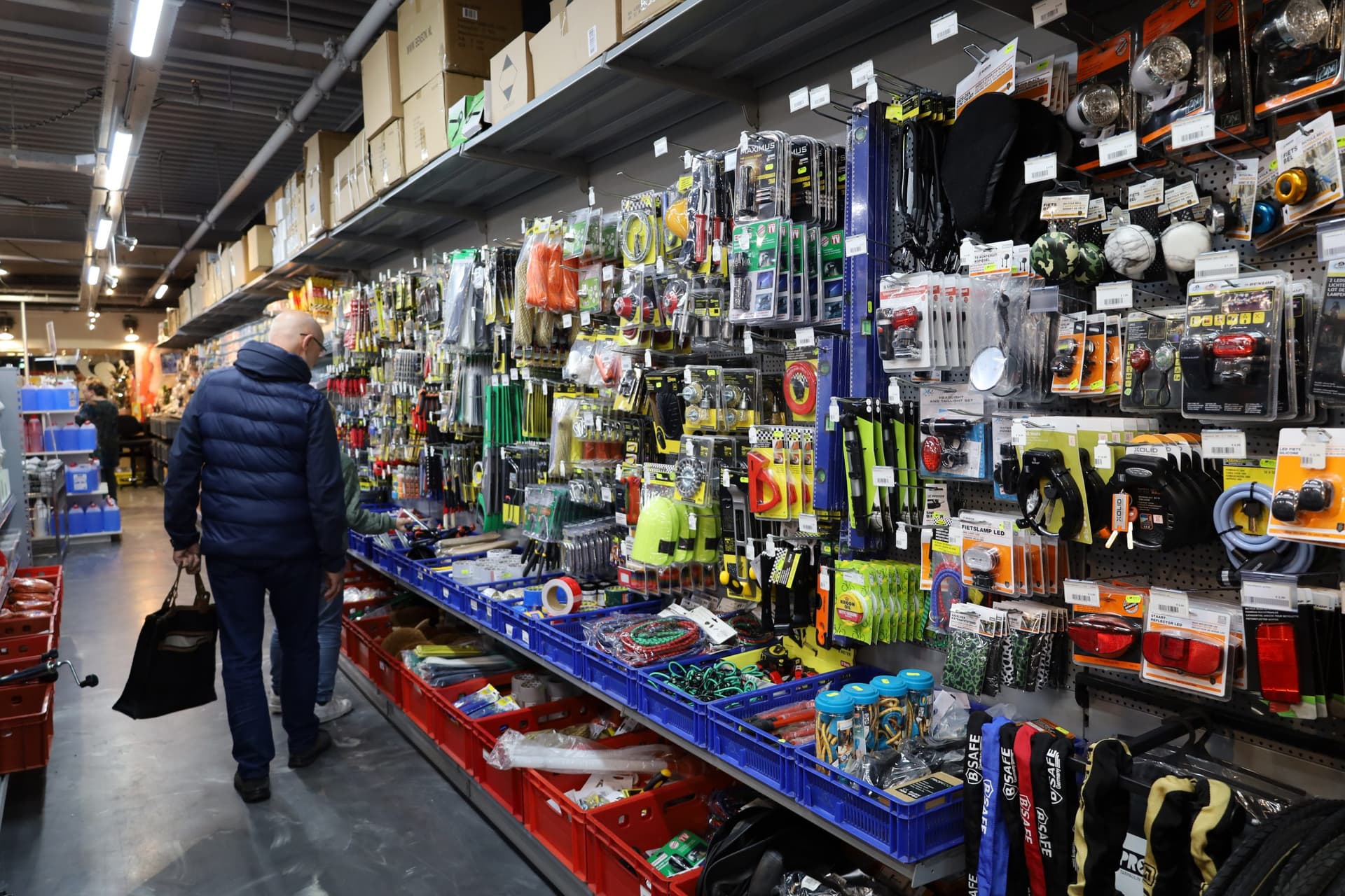 Winkelpaden met breed assortiment